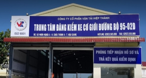 Đình chỉ hoạt động một trung tâm đăng kiểm vì vi phạm trong hoạt động chứng nhận