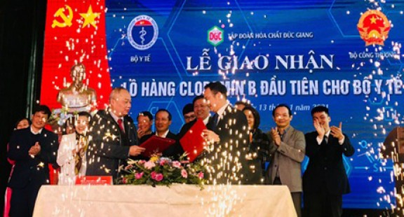 Việt Nam đã chủ động được nguồn Cloramin B để phòng chống dịch