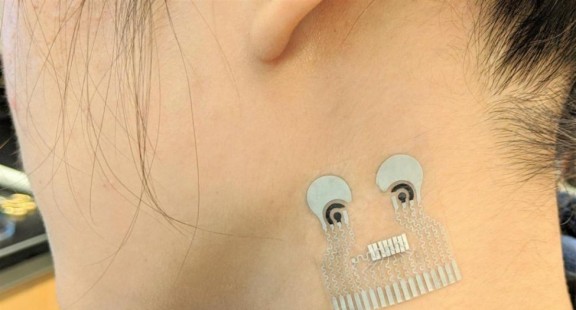 Miếng dán da theo dõi sức khỏe