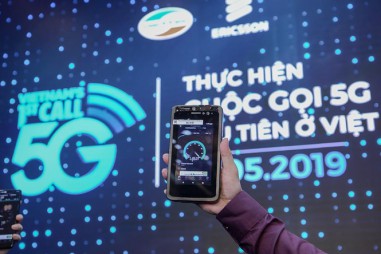 Việt Nam thử nghiệm cuộc gọi 5G đầu tiên