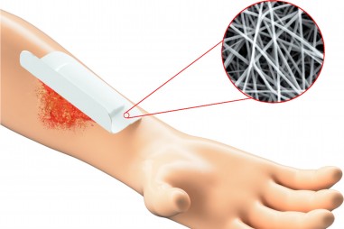 Sợi nano sinh học tăng khả năng chữa lành vết thương
