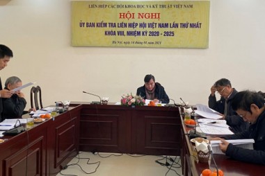 Hội nghị lần thứ nhất Ủy ban Kiểm tra Liên hiệp Hội Việt Nam nhiệm kỳ 2020-2025