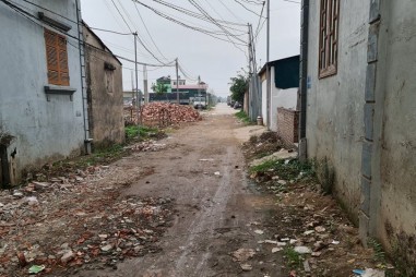 Tiên Du (Bắc Ninh): Đấu giá đất khi chưa hoàn thiện hạ tầng kỹ thuật, người dân khốn khổ