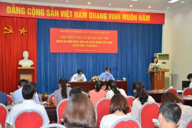 Liên hiệp Hội Việt Nam gặp mặt các cơ quan báo chí