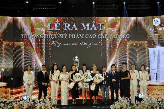 Chính thức ra mắt thương hiệu mỹ phẩm cao cấp VAPARO tại Việt Nam