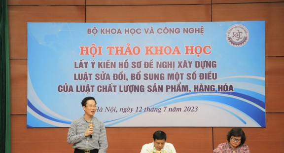 Lấy ý kiến hoàn thiện hồ sơ Đề nghị xây dựng Luật sửa đổi, bổ sung một số điều của Luật CLSPHH