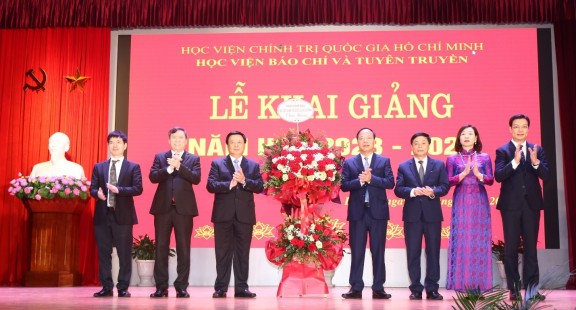 Học viện Báo chí và Tuyên truyền khai giảng năm học 2023-2024