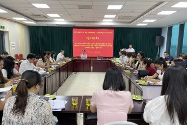 Nâng cao kỹ năng nghiệp vụ báo chí cho phóng viên, biên tập viên trong hệ thống báo chí Liên hiệp Hội Việt Nam