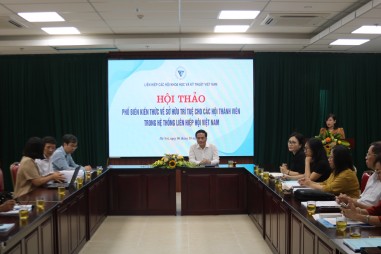 Lan tỏa kiến thức về sở hữu trí tuệ đến các hội thành viên Liên hiệp Hội Việt Nam