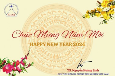 Hội các Phòng thử nghiệm Việt Nam Chúc mừng năm mới 2024