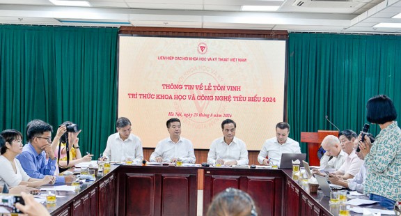 Vinh danh 135 trí thức khoa học công nghệ năm 2024 vào ngày 28/8/2024