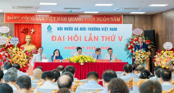 Đại hội Hội Nước và Môi trường Việt Nam lần V, nhiệm kỳ 2025 - 2030 thành công tốt đẹp