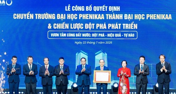 Đại học Phenikaa xem nghiên cứu và đổi mới sáng tạo là chiến lược đột phá