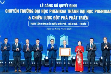 Đại học Phenikaa xem nghiên cứu và đổi mới sáng tạo là chiến lược đột phá
