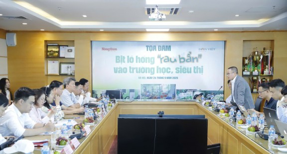 Bàn giải pháp “Bịt lỗ hổng ‘rau bẩn’ vào trường học, siêu thị”