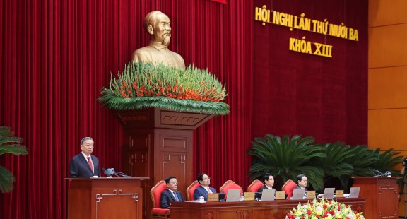 Bài phát biểu khai mạc của Tổng Bí thư Tô Lâm tại Hội nghị lần thứ 13 Ban Chấp hành Trung ương Đảng khóa XIII