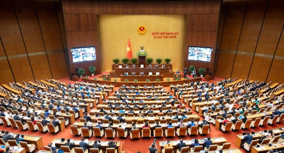 Khai mạc trọng thể Kỳ họp thứ 10, Quốc hội khoá XV